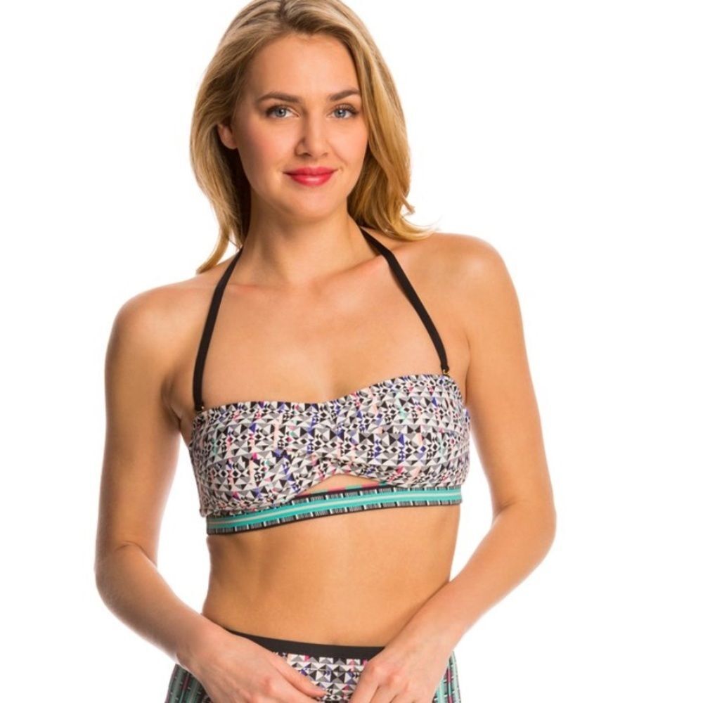 Ella moss mazatlan bandeau bikini top